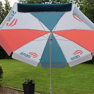 parasol med logotryk